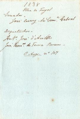 1838 Ilha do Faial