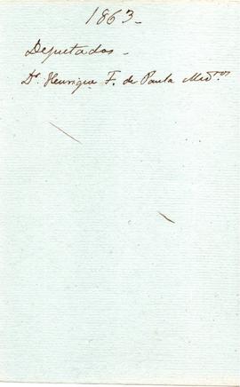 1863 Deputados