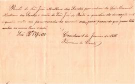 Mesada de janeiro de 1856