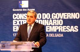 Declarações aos meios de Comunicação Social, do Vice-Presidente do Governo Regional, Sérgio Ávila