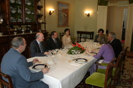 Almoço oferecido ao Congressista Barney Frank, no Palácio da Conceição
