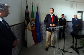Discurso do presidente do Governo Regional na cerimónia de lançamento da Primeira Pedra da Escola...