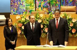 Cerimónia da Sessão Solene de Tomada de Posse do XI Governo Regional dos Açores