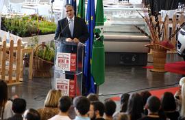 Discurso do Presidente do Governo Regional na cerimónia de inauguração do Wine In Azores 2015, no...