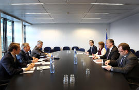 O Presidente do Governo Regional reuniu-se com os Comissários Europeus, em Bruxelas