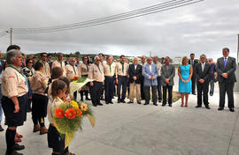 O Presidente do Governo Regional dos Açores, preside à cerimónia de inauguração do Centro de Form...