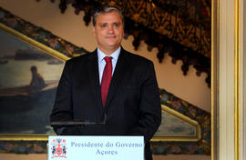 Declarações do presidente do Governo Regional, Vasco Cordeiro, aos meios de Comunicação Social