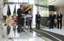 O Presidente do Governo Regional presidiu à cerimónia da inauguração do Furnas Boutique Hotel, na...