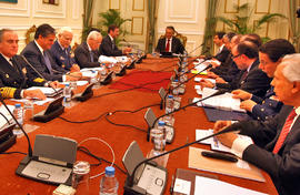 O Conselho Superior de Defesa Nacional reuniu, em sessão ordinária, sob a presidência do Presiden...
