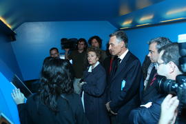 O presidente da República, visitou o Submarino Virtual CIMV 3000 no Centro de Interpretação Marin...