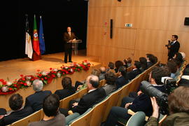 Discurso do presidente do Governo Regional, aquando da inauguração da Biblioteca Pública e Arquiv...