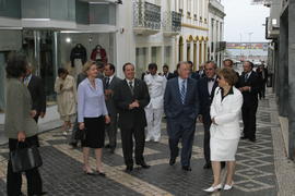 O Presidente da República, Jorge Sampaio visita a cidade de Ponta Delgada na Ilha de São Miguel