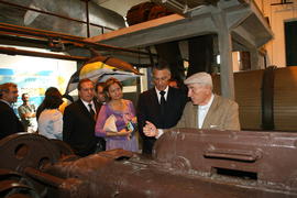 O presidente da República visita a antiga Fábrica da Baleia, na ilha do Faial
