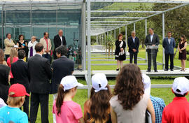 O Presidente do Governo, Vasco Cordeiro, presidiu à cerimónia de inauguração das obras de requali...