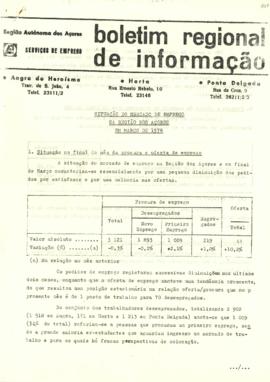 "Boletim Regional de Informação" - março 1978