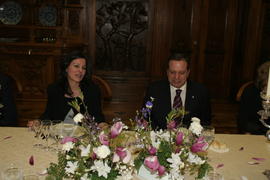 O Presidente do Governo Regional no jantar em honra do Ministro da República para os Açores  e a ...