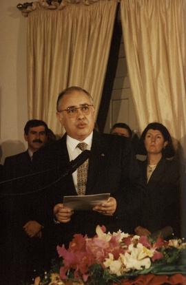 Presidente Alberto Romão Madruga da Costa, no seu discurso de Tomada de Posse do VI Governo