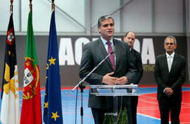Discurso do presidente do Governo Regional na cerimónia de inauguração do Pavilhão Desportivo da ...
