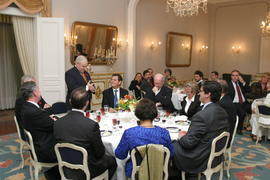 Discurso do presidente da Câmara dos Comuns, Peter Milliken, durante o jantar oferecido pelo pres...