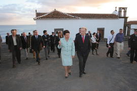 Visita guiada ao Forte de S. Brás, em Vila do Porto, pela presidente da Câmara Municipal de Vila ...