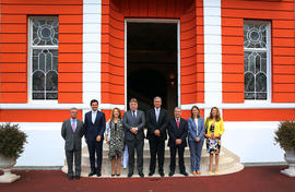 Fotografia de grupo dos representantes da Conferência das Regiões Periféricas e Marítimas da Euro...