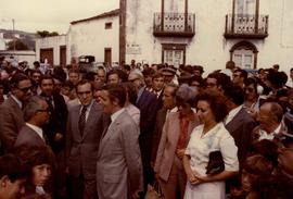Visita do Presidente da República, General Ramalho Eanes, a Vila Franca do Campo