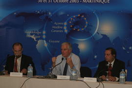 Intervenção do Comissário europeu, Michel Barnier, na reunião da IX Conferência de Presidentes da...