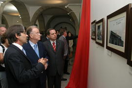 O Presidente da República, Jorge Sampaio, na inauguração da Exposição - Memorias da Resistência