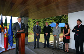 Discurso do Presidente do Governo Regional, na cerimónia de inauguração do Centro de Interpretaçã...