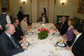 Almoço com o Congressista Barney Frank, no Palácio da Conceição