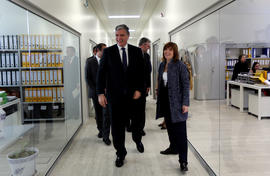O Presidente do Governo Regional visita as instalações e serviços do novo Centro de Saúde de Pont...