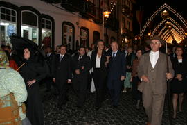 Presidente da República, Jorge Sampaio, participa no desfile dos Grupos Folclóricos da Ilha Terceira