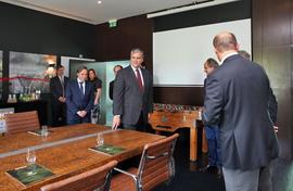 O Presidente do Governo Regional visita os vários espaços do interior, do Furnas Boutique Hotel T...